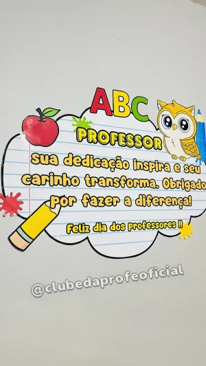 Painel Dia dos Professores - foto 4 de 7