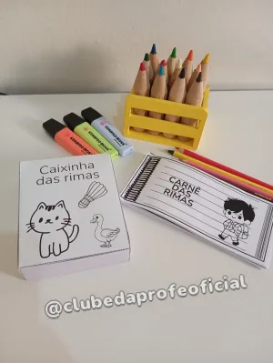 Carnê das Rimas e Caixinha das Rimas - foto 16 de 30