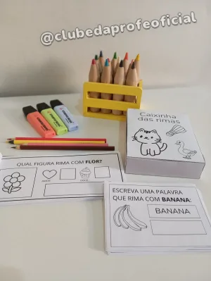 Carnê das Rimas e Caixinha das Rimas