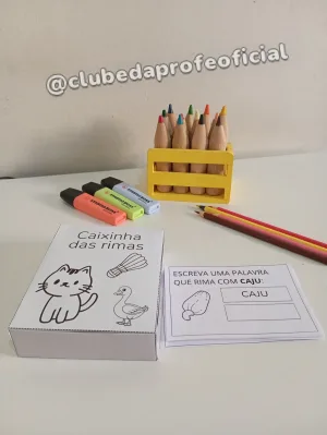 Carnê das Rimas e Caixinha das Rimas - foto 7 de 30