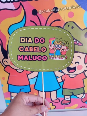 Painel e Plaquinhas: Dia do Cabelo Maluco - foto 13 de 15