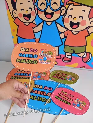 Painel e Plaquinhas: Dia do Cabelo Maluco - foto 14 de 15