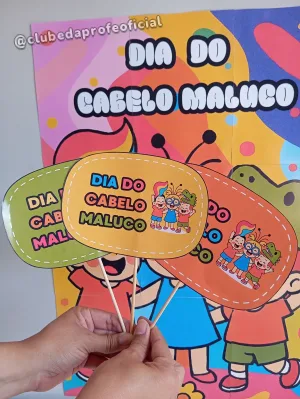 Painel e Plaquinhas: Dia do Cabelo Maluco - foto 12 de 15