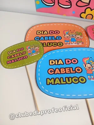 Painel e Plaquinhas: Dia do Cabelo Maluco - foto 5 de 15