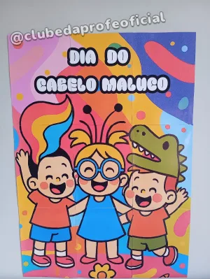 Painel e Plaquinhas: Dia do Cabelo Maluco - foto 4 de 15