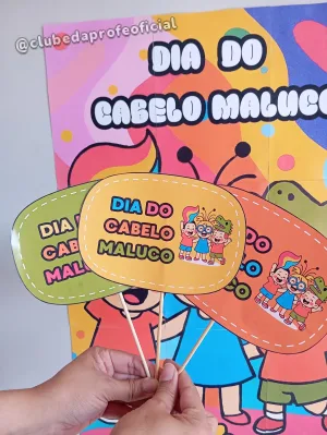 Painel e Plaquinhas: Dia do Cabelo Maluco - foto 11 de 15