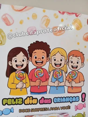 Painel com Caixa de Mensagem Dia das Crianças - foto 9 de 9