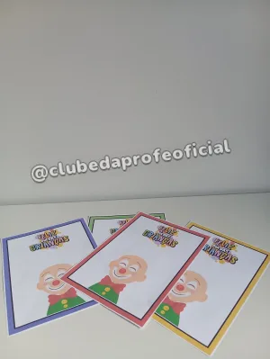 Atividade Interativa Dia das Crianças: Palhacinho - foto 1 de 14