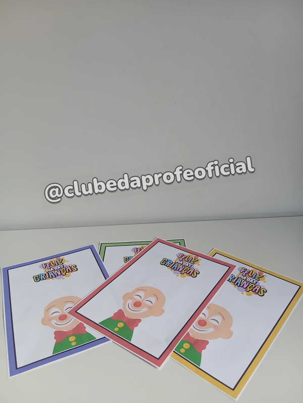 Atividade Interativa Dia das Crianças: Palhacinho - foto 1 de 14
