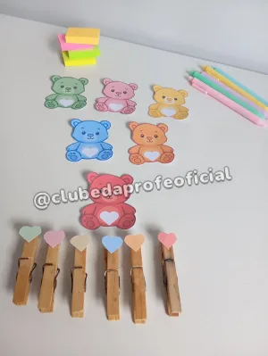 Pareamento de Cores dos Ursinhos - foto 4 de 9