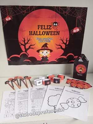 Kit Halloween: Doce Aventura