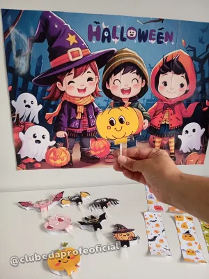 Painel de Halloween Colorido - foto 11 de 18