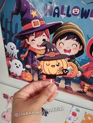 Painel de Halloween Colorido - foto 12 de 18