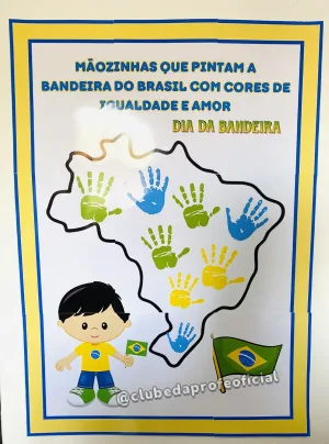 Painel Interativo Dia da Bandeira - foto 1 de 4