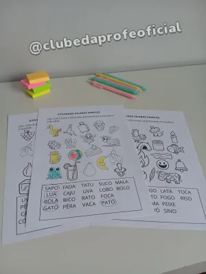 Atividade de Sílabas Simples - foto 9 de 10