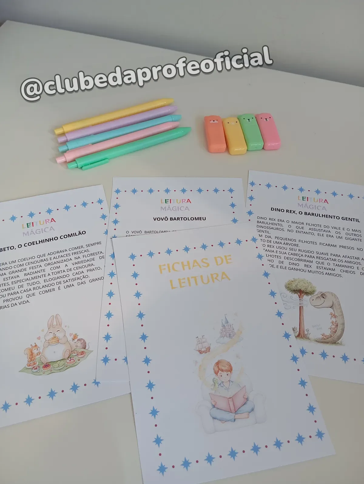 Fichas de Leitura - foto 1 de 6