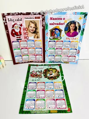 Calendário de Natal Editável 2026 - foto 3 de 10
