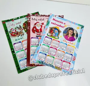 Calendário de Natal Editável 2026 - foto 10 de 10