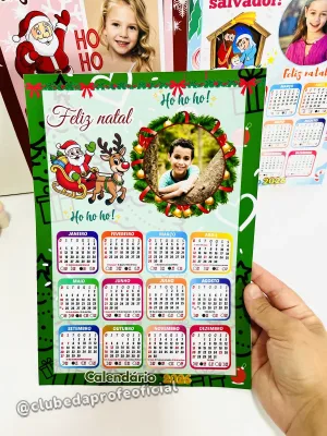 Calendário de Natal Editável 2026 - foto 5 de 10