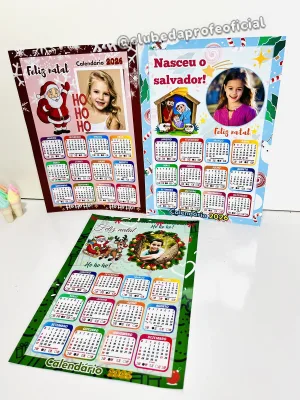 Calendário de Natal Editável 2026 - foto 4 de 10