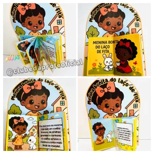 Livro 3D Menina Bonita do Laço de Fita - foto 1 de 10
