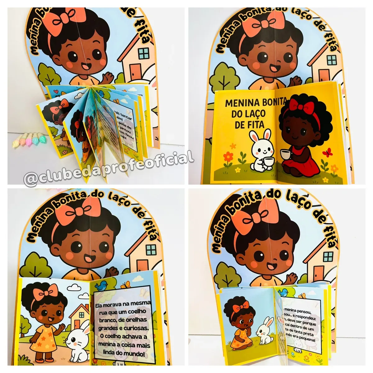 Livro 3D Menina Bonita do Laço de Fita - foto 1 de 10