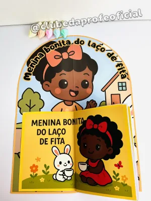 Livro 3D Menina Bonita do Laço de Fita - foto 6 de 10