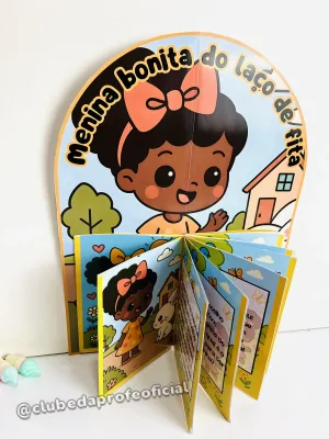 Livro 3D Menina Bonita do Laço de Fita - foto 10 de 10
