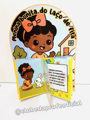 Livro 3D Menina Bonita do Laço de Fita - foto 3 de 10