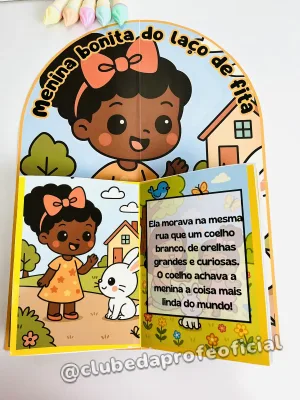 Livro 3D Menina Bonita do Laço de Fita - foto 7 de 10