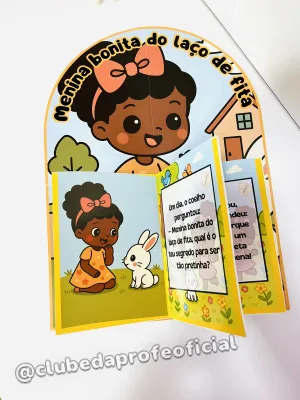 Livro 3D Menina Bonita do Laço de Fita - foto 4 de 10