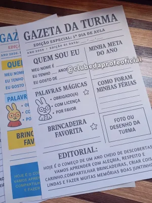Jornalzinho de Volta às Aulas - foto 3 de 9