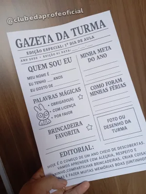 Jornalzinho de Volta às Aulas - foto 9 de 9