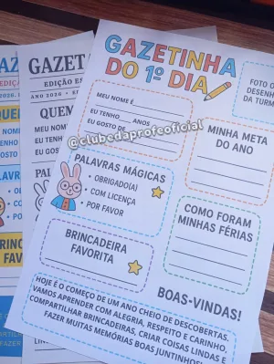 Jornalzinho de Volta às Aulas - foto 6 de 9