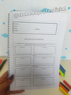 Apostila de Problemas Matemáticos: 3º Ano