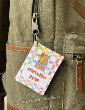 Kit Calendário Capivara 2026 com Chaveiro - foto 3 de 5