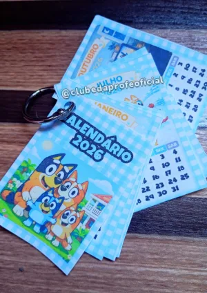 Calendário Bluey 2026 - foto 5 de 10