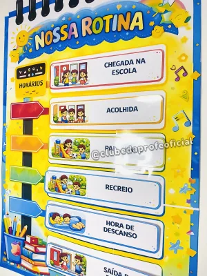 Painel Nossa Rotina - foto 5 de 7