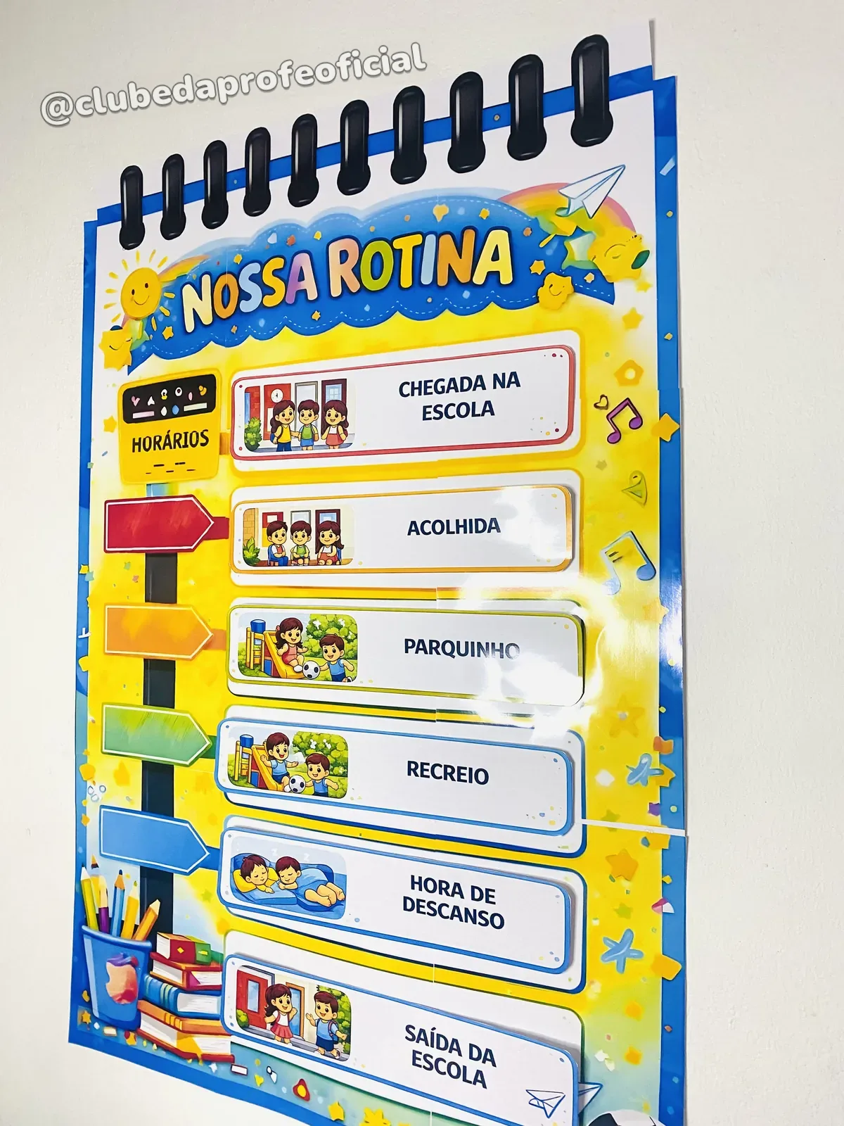 Painel Nossa Rotina - foto 1 de 7