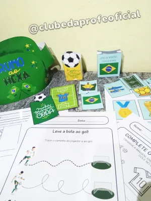 Kit Pedagógico Minha Primeira Copa 2026 - foto 7 de 12