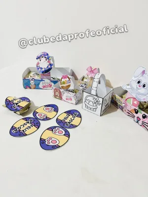 Kit de Lembrancinhas de Páscoa