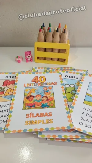 40 Leiturinhas: Sílabas Simples - foto 3 de 14