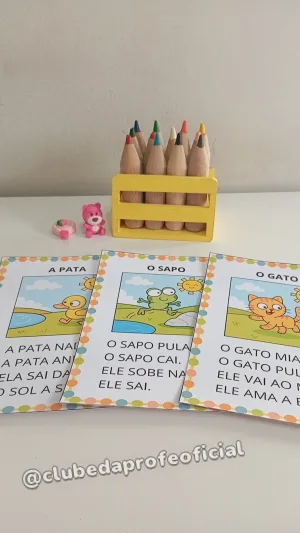 40 Leiturinhas: Sílabas Simples - foto 5 de 14