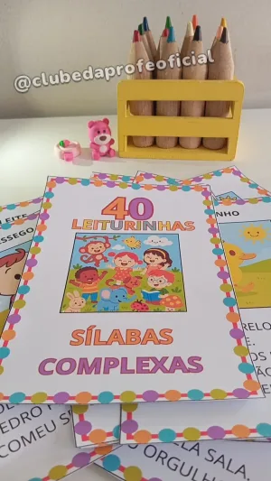 40 Leiturinhas: Sílabas Complexas - foto 7 de 12