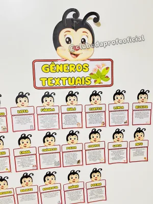 Painel Joaninha dos Gêneros Textuais - foto 3 de 5