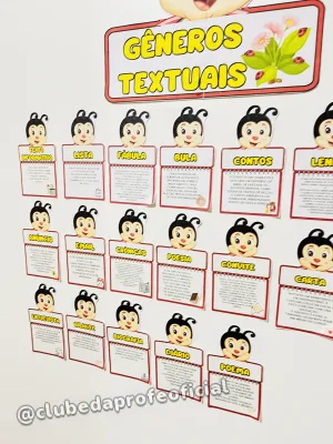 Painel Joaninha dos Gêneros Textuais - foto 5 de 5