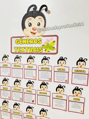 Painel Joaninha dos Gêneros Textuais - foto 4 de 5