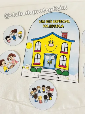 Luva Pedagógica Um Dia Especial na Escola - foto 2 de 6