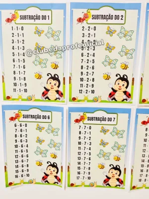 Tabuada de Multiplicação Joaninha - foto 6 de 8