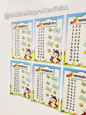Tabuada de Multiplicação Joaninha - foto 7 de 8